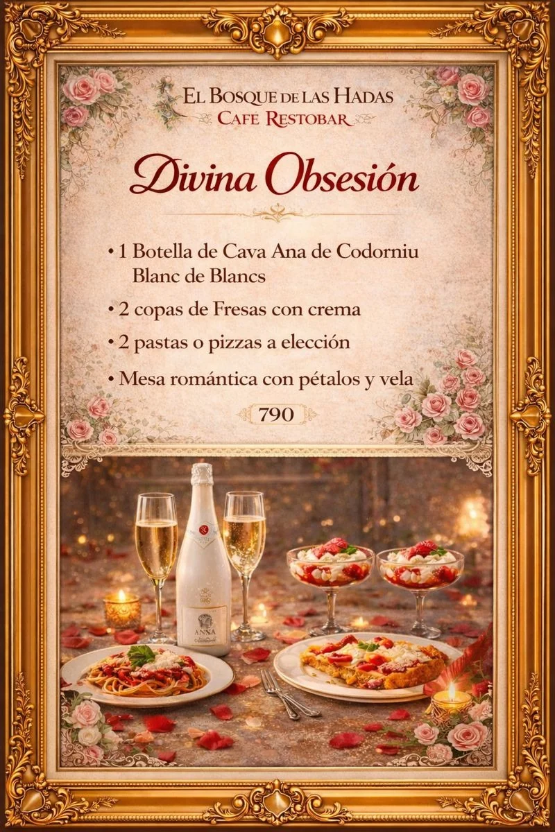 Afiche del combo Divina Obsesión