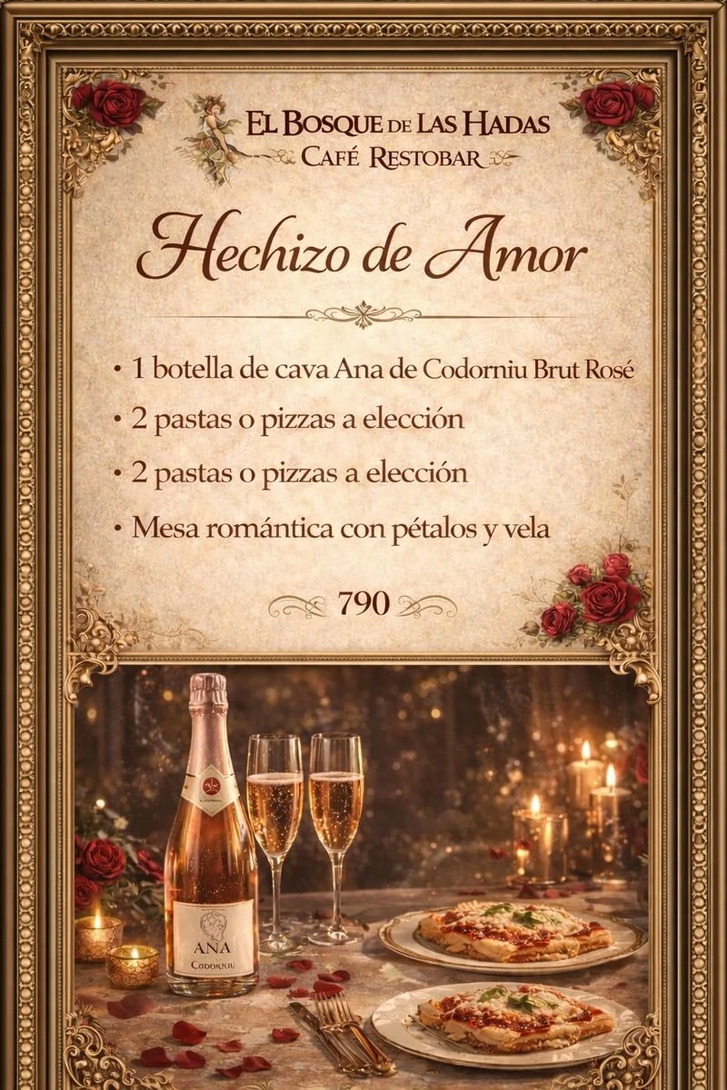 Afiche del combo Hechizo de Amor